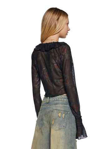 Spring Fling Mesh Top