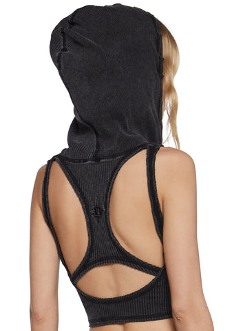 Chord Hooded Tank Top