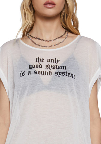 Chord Sound System Graphic Tee