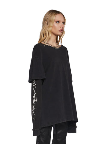 Chord Graphic Long Sleeve Tee