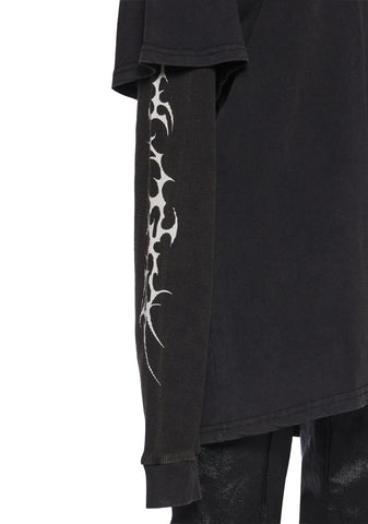 Chord Graphic Long Sleeve Tee