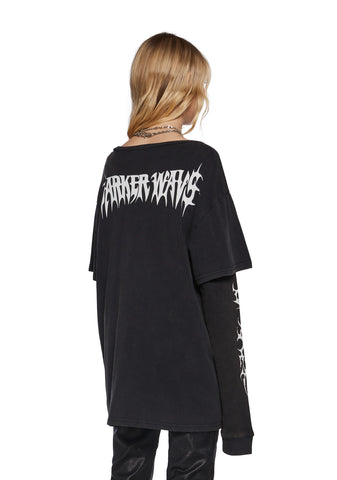 Chord Graphic Long Sleeve Tee