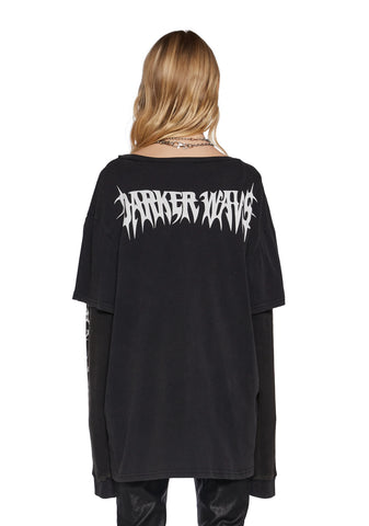 Chord Graphic Long Sleeve Tee