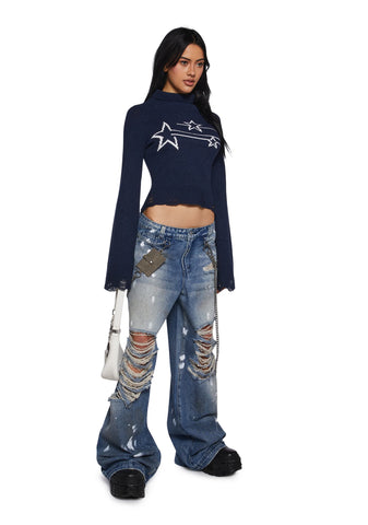 Be A Star Knit Sweater