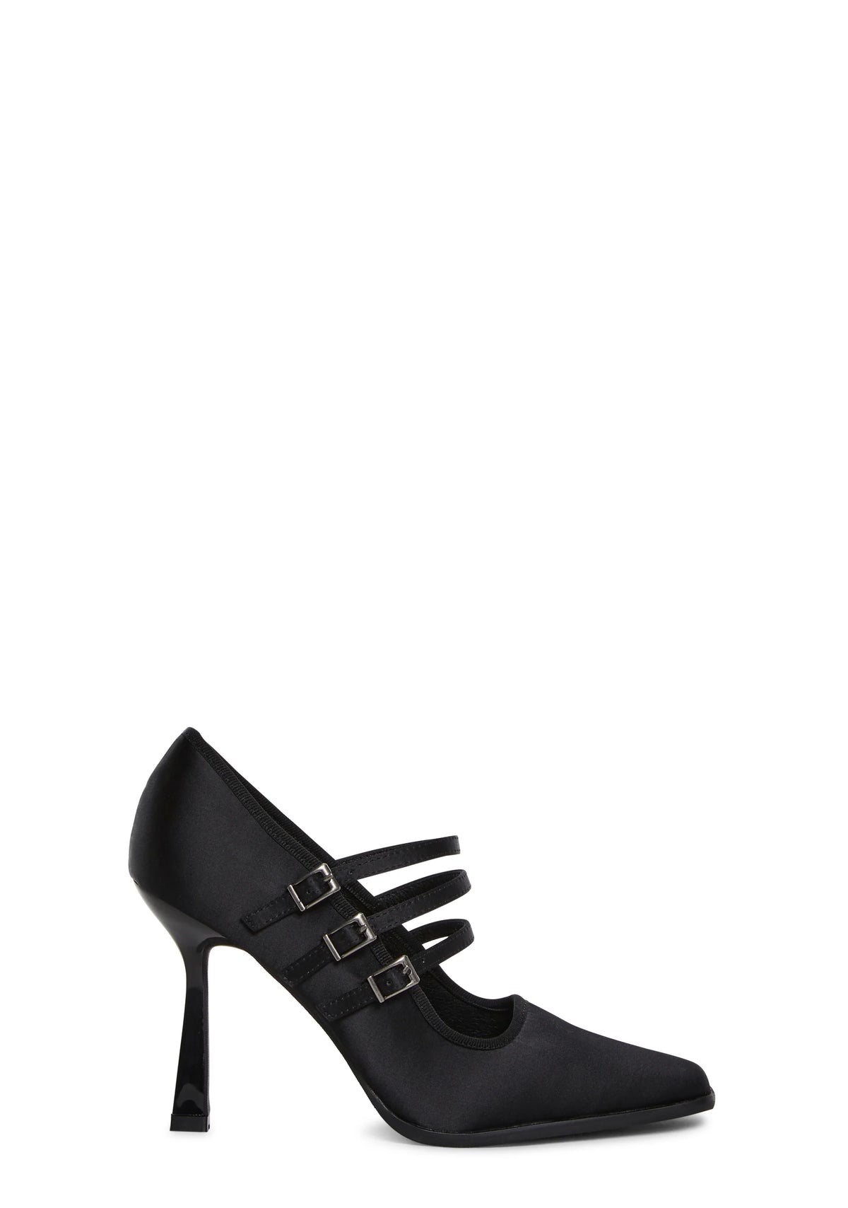 Triple Threat Pointed Toe Heels