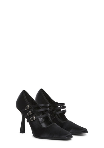 Triple Threat Pointed Toe Heels