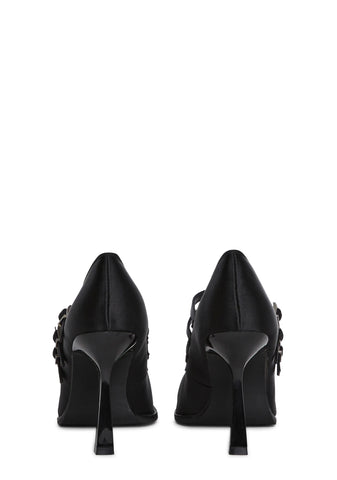 Triple Threat Pointed Toe Heels