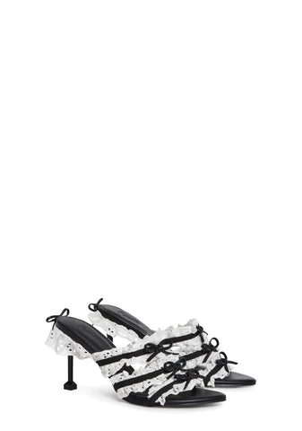 Paris Dreams Leg Warmer Heels