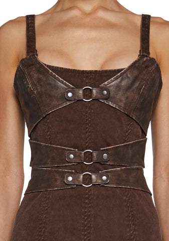 Chord Corset Dress