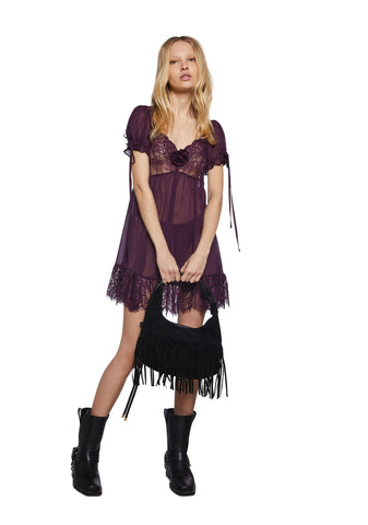Alluring Attributes Babydoll Dress