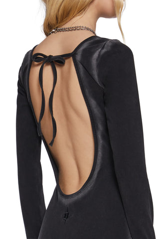 Chord Bleached Midi Dress