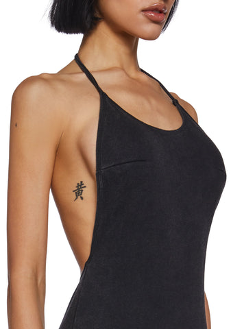 Like My Page Halter Dress