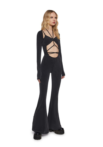 Chord Strappy Catsuit