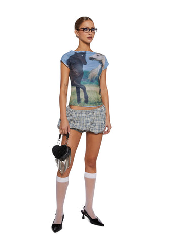 Authentic Compliments Plaid Bloomers