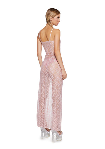 Sweet Allure Lace Maxi Dress