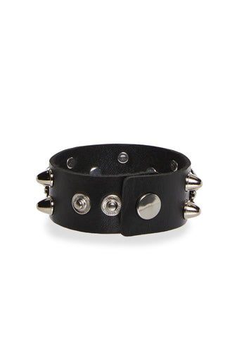 Mutineer Vibes Skull Bracelet - Black