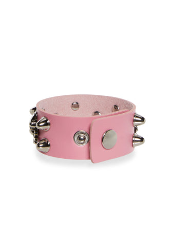 Mutineer Vibes Skull Bracelet - Pink