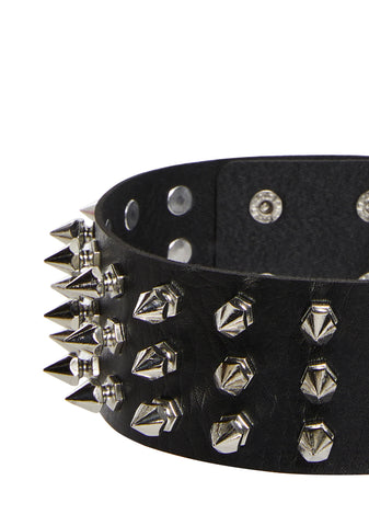 Sass Status Spiked Choker