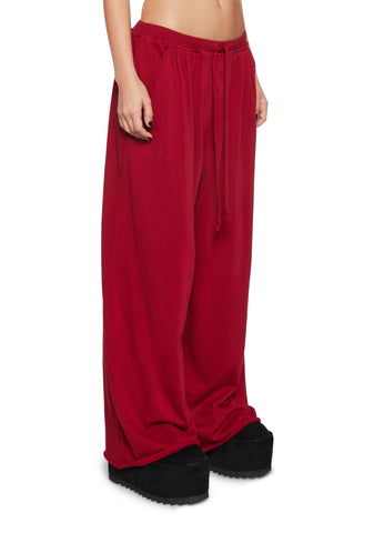 Be Alright Wide Leg Sweatpants