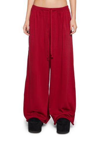 Be Alright Wide Leg Sweatpants
