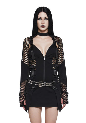 Alluring Eyes Studded Belt