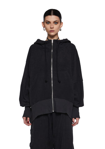 Club Kid Stare Zip-Up Hoodie