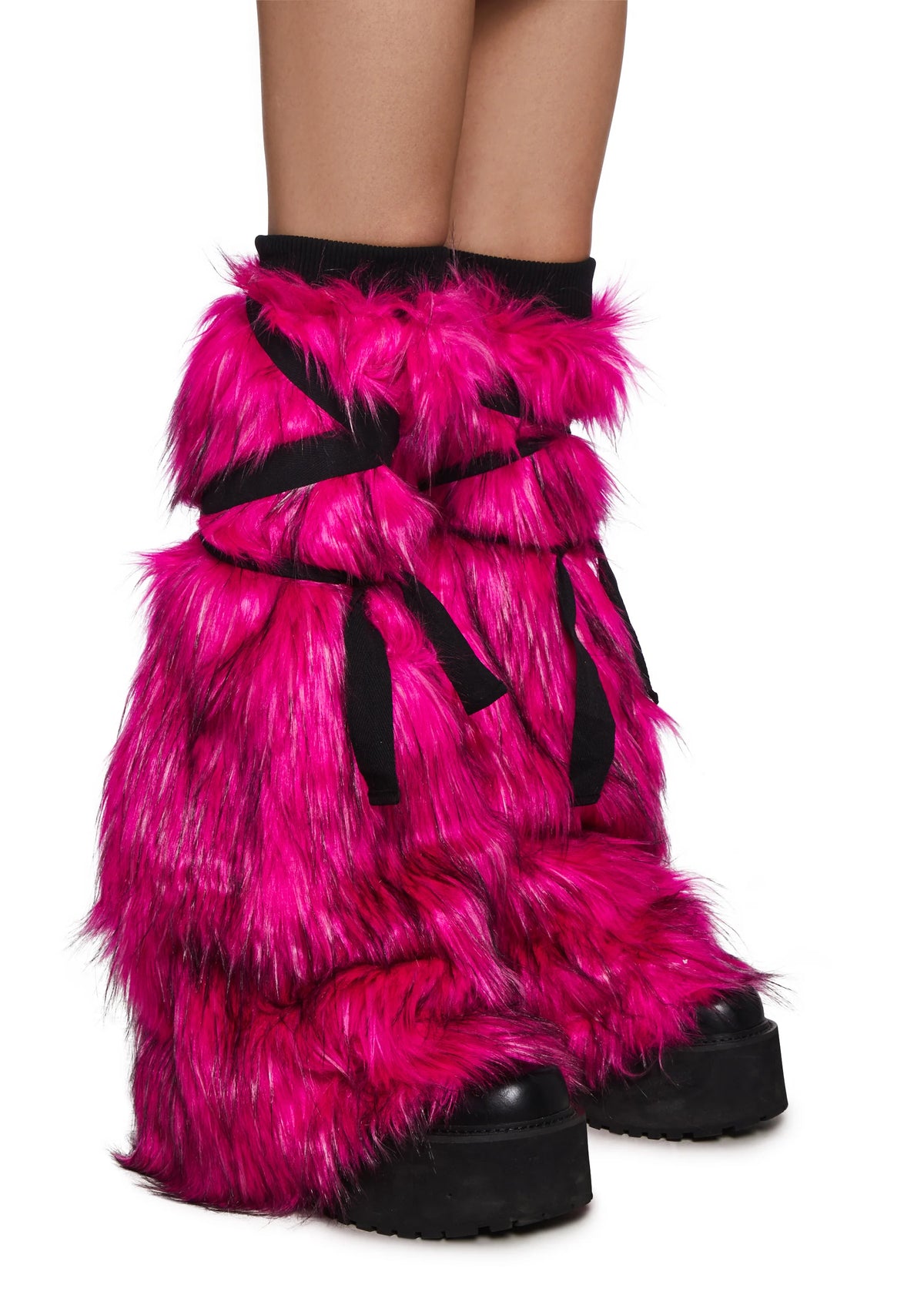 Neon Nocturnal Boot Covers - Pink