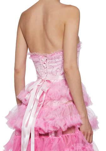 At The Altar Maxi Dress - Pink