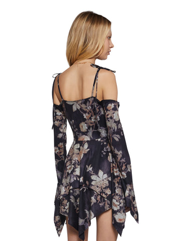 F is For Fairies Handkerchief Dress - Spring Floral