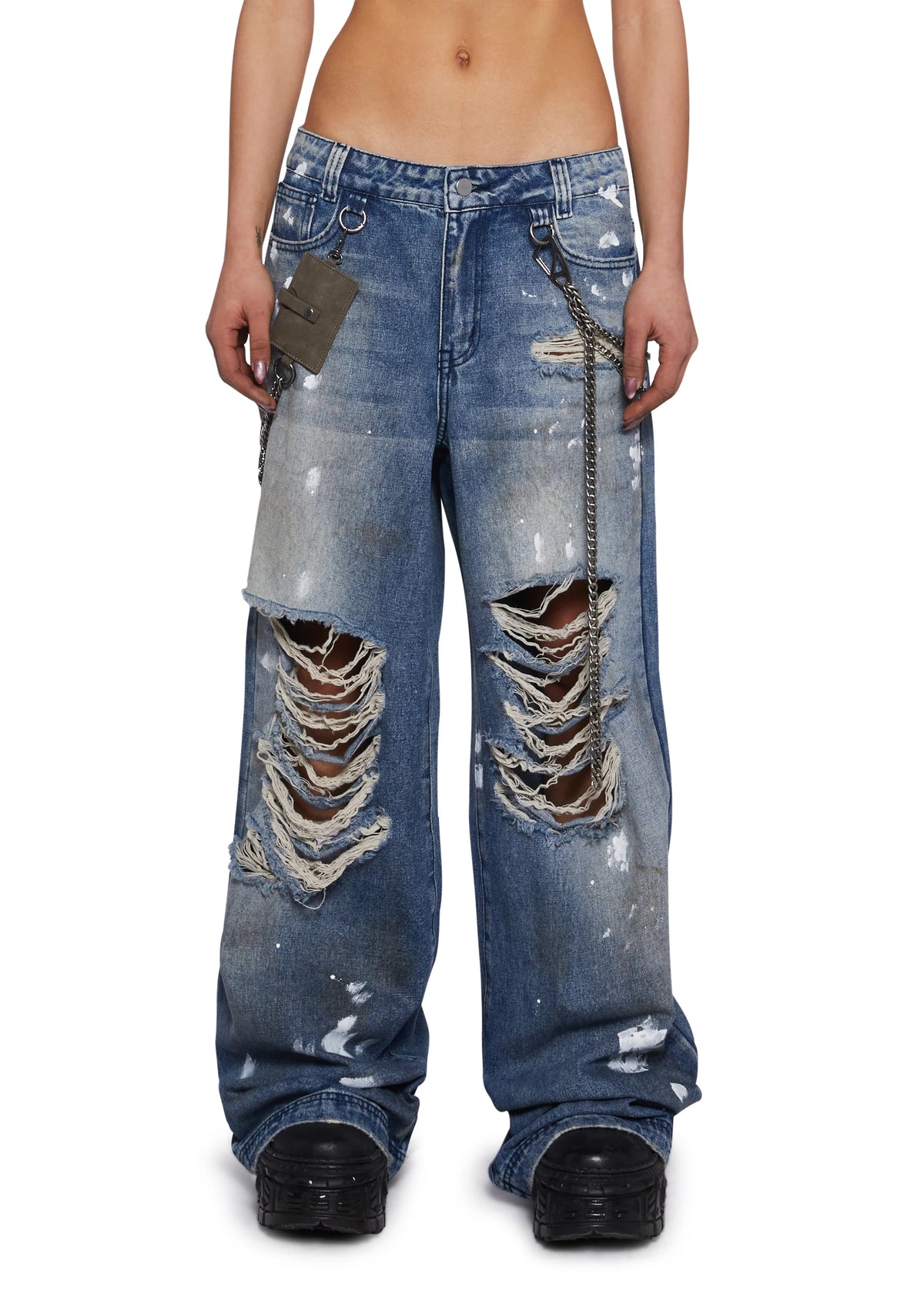 Hot Reputation Wide Leg Jeans