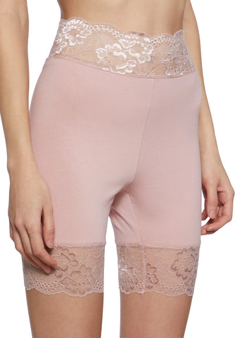 Rumor Romance Biker Shorts - Pink