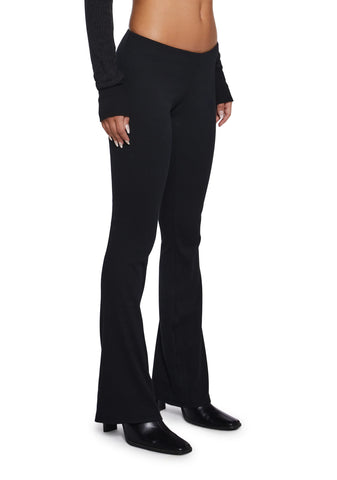 There’s No Other Flare Pants - Black