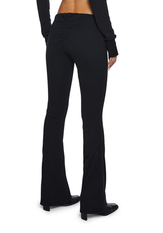 There’s No Other Flare Pants - Black