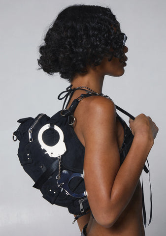 Chord Hand Cuff Shoulder Bag