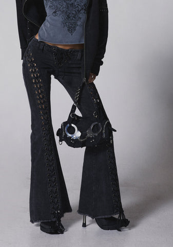 Chord Hand Cuff Shoulder Bag