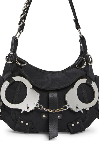 Chord Hand Cuff Shoulder Bag
