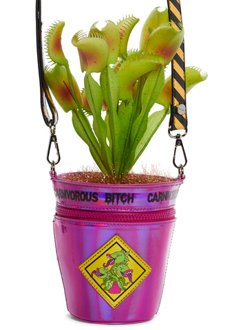 Plant Trapped Crossbody Bag