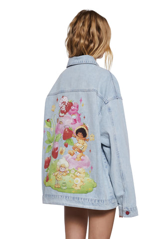 Sunshine Days Oversized Denim Jacket