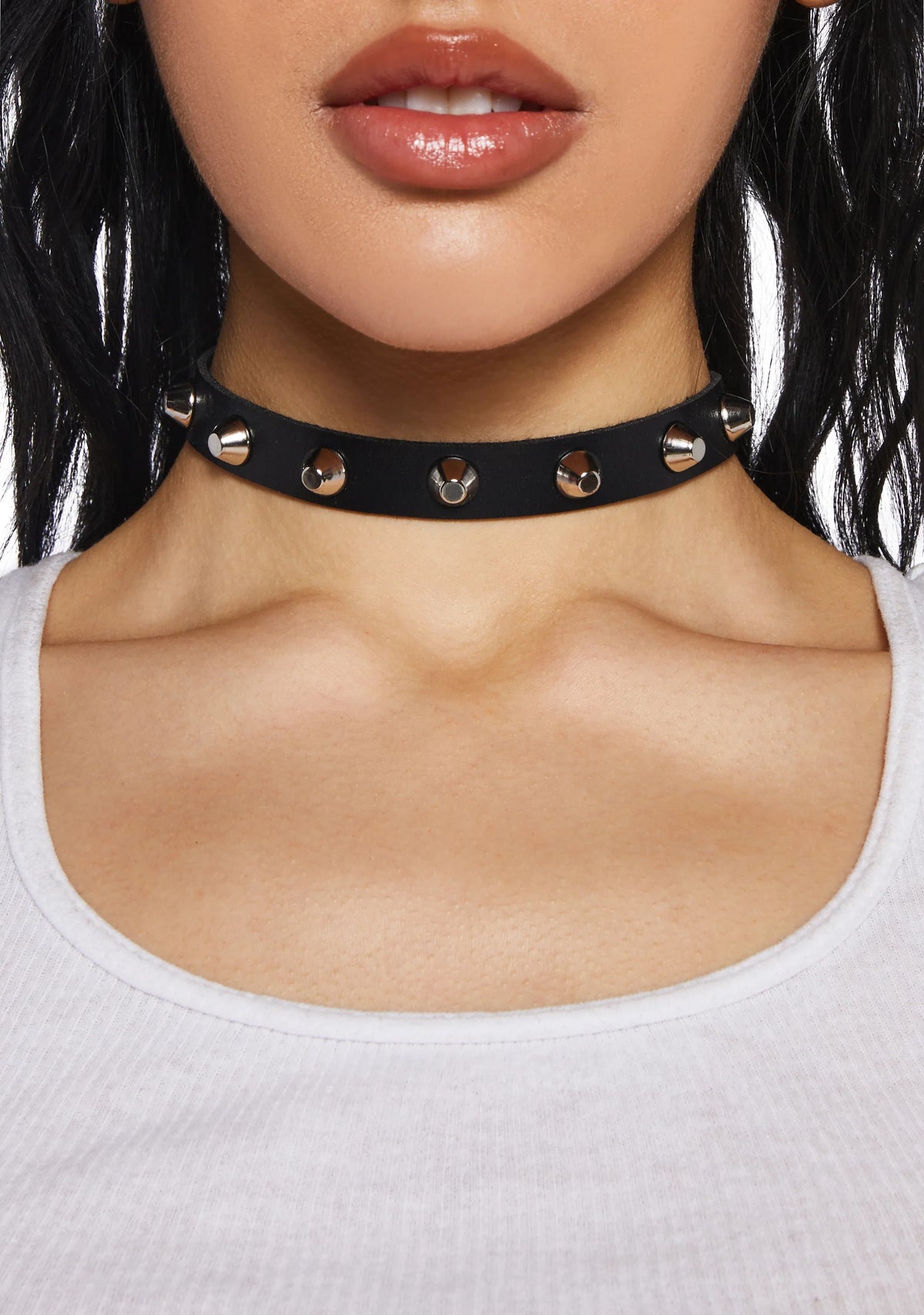Mischievous Ways Spiked Choker
