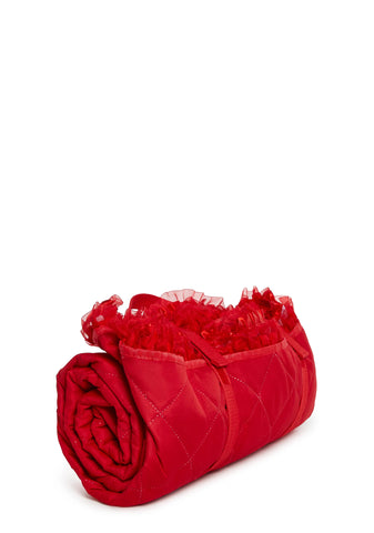 Clouds And Rainbows Picnic Blanket