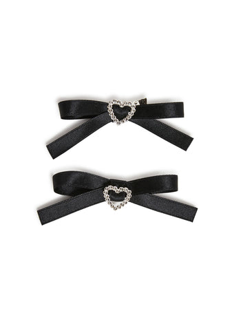 Touch Of Class Hair Clips - Black