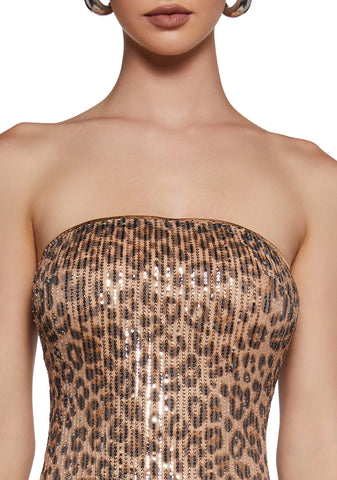 Ultimate Prowess Leopard Dress