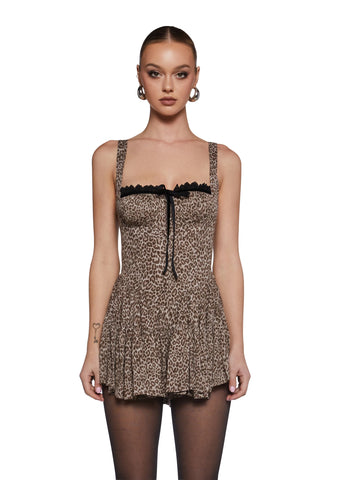 Fierce Mood Leopard Romper