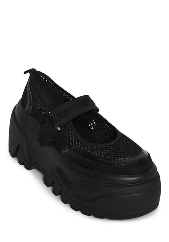 Rave Mornings Platform Mary Janes