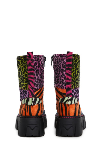 Party Animal Combat Boots