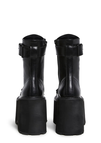 Grunge Over It Platform Boots