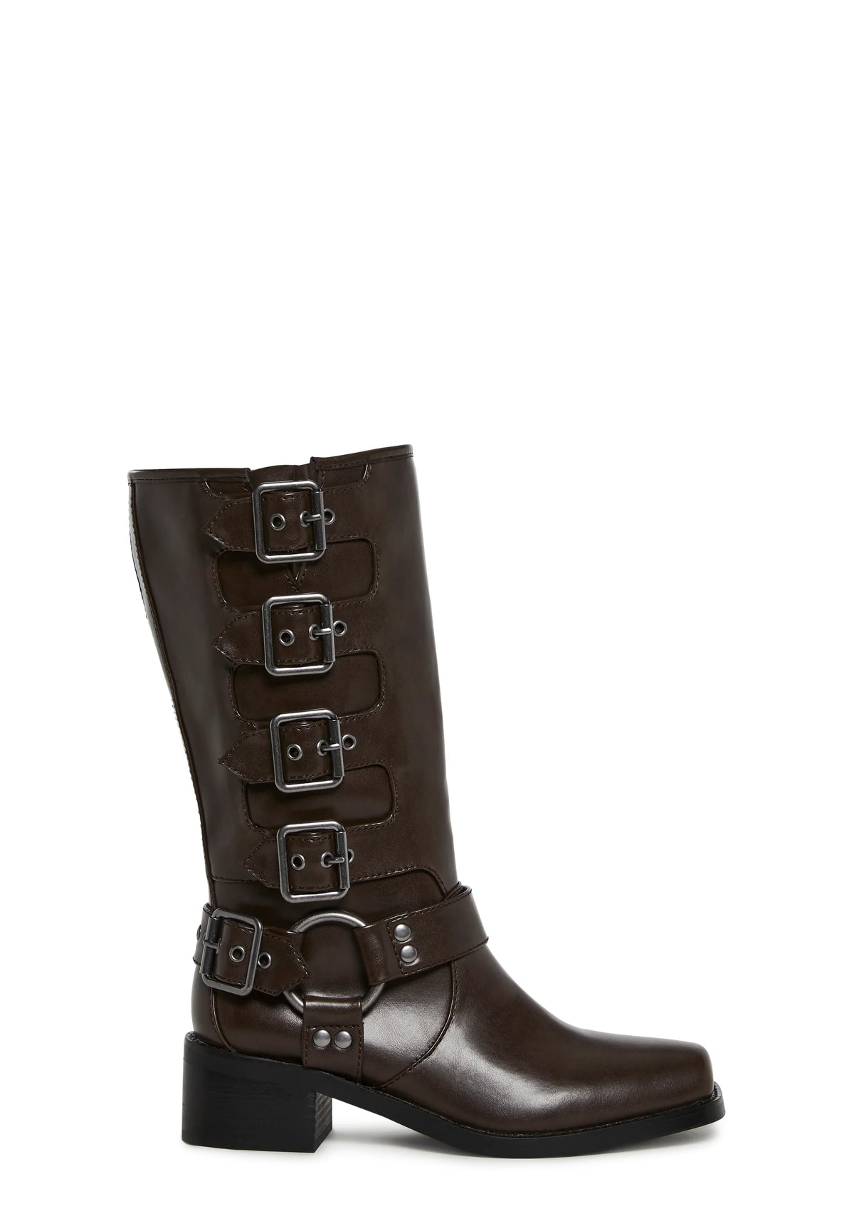 Around The City Moto Boots - Brown