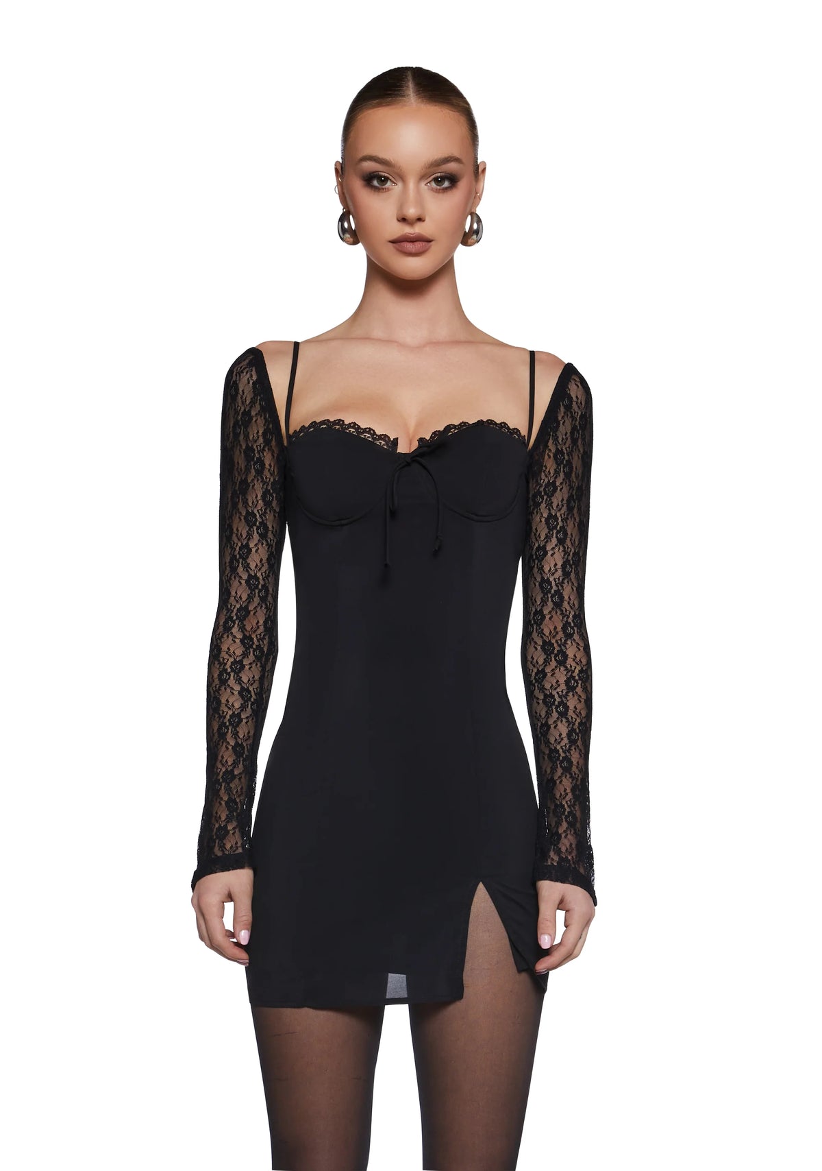Coveted Darkness Mini Dress