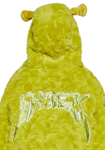 Ogre Chic Fuzzy Zip-Up Jacket