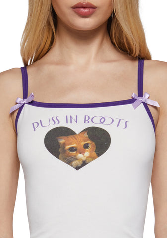 Puss In Boots Cami Tank